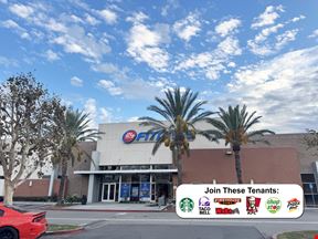 Pacific Plaza Shops for Lease by 24 Hour Fitness
