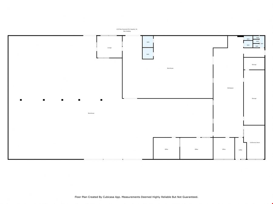 33,200 SF Warehouse for Sale/Lease | Augusta, GA