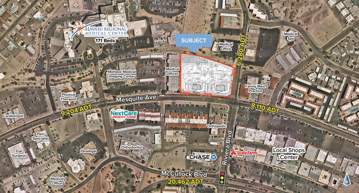 Downtown Lake Havasu City Pads