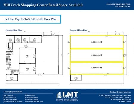 Preview of Retail space for Rent at 4555 Kirkwood Highway