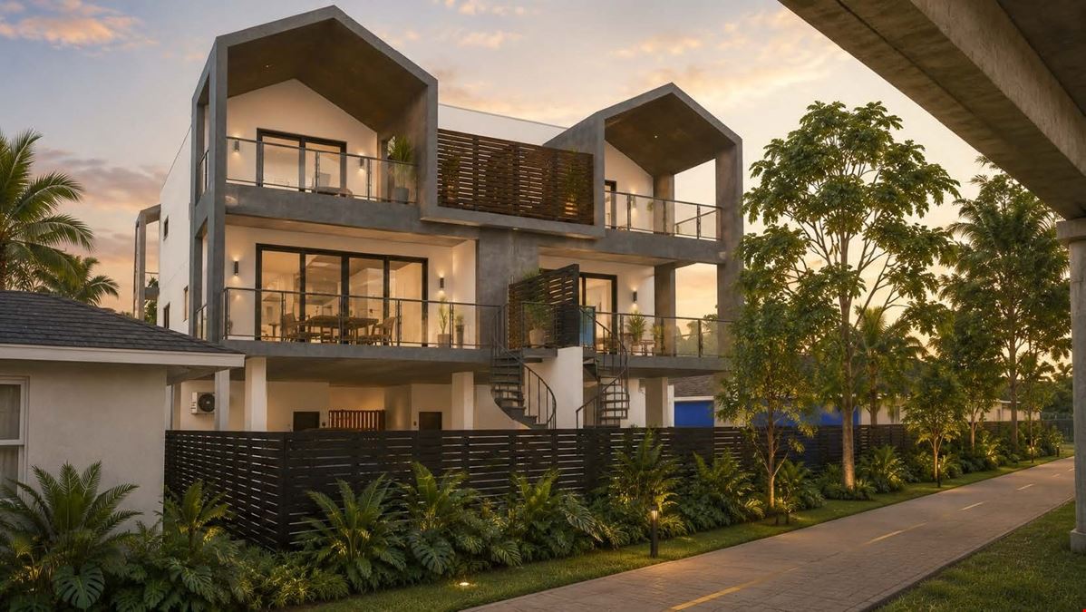 Income producing Redevelopment - Underline Twin Home Approved to build