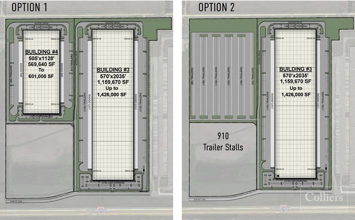 1,159,670 SF Available for Lease in Minooka