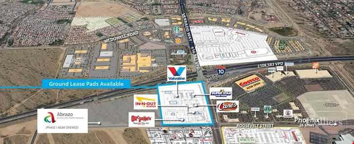 Land Available for BTS and Lease in Community Center Development