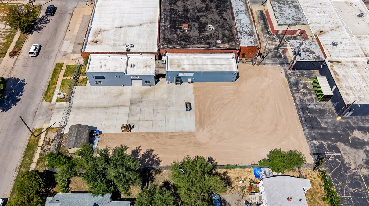 SHOP/WAREHOUSE WITH FENCED YARD