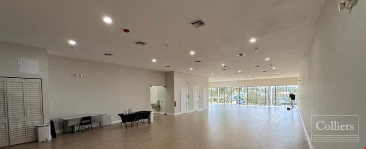 For Lease: Waterfront retail space at the Cove Shopping center in Deerfield Beach