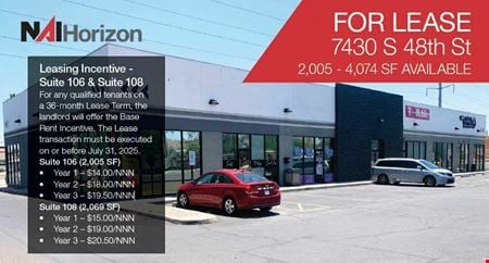 Preview of commercial space at 7430 S 48th St