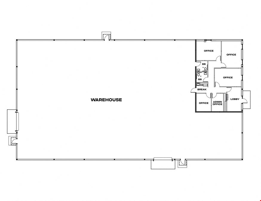 12,000 SF Planned Office Warehouse near Sunshine Bridge
