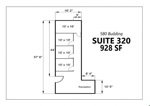 Preview of Office space for Rent at 580 Village Blvd