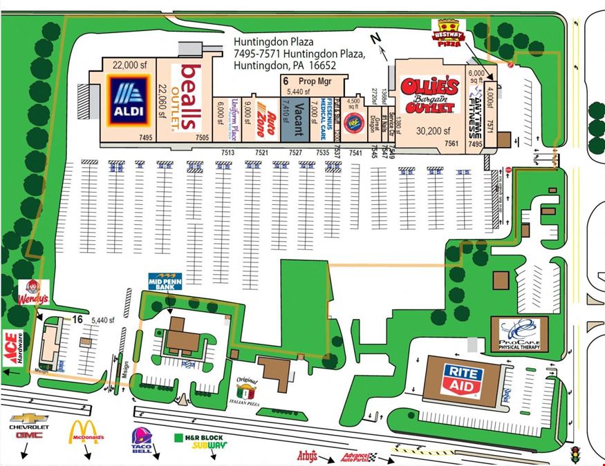 7495-7571 Huntingdon Plaza