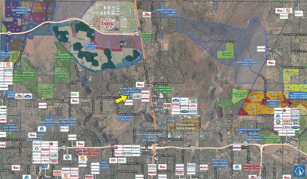 39th Ave & Happy Valley Rd | NEC