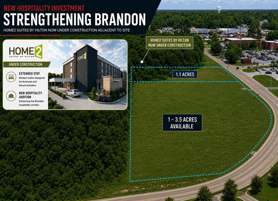 Crossgates Crossing Development | Pad Sites - Restaurant, Retail & Hotel on I-20