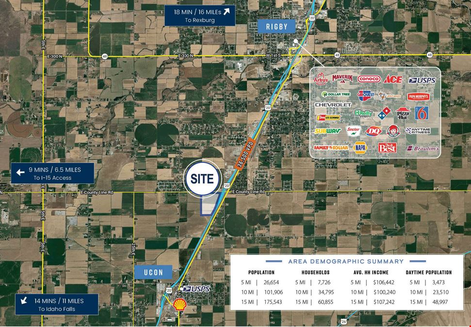 Highway 20 & County Line Road Retail Center