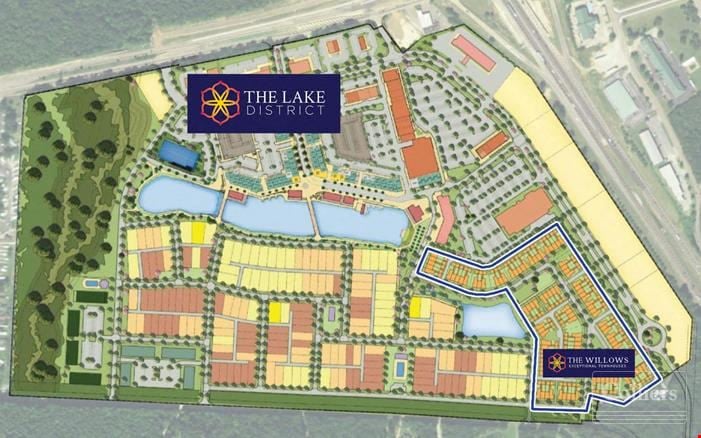 109 Townhome Lots Available in The Lake District