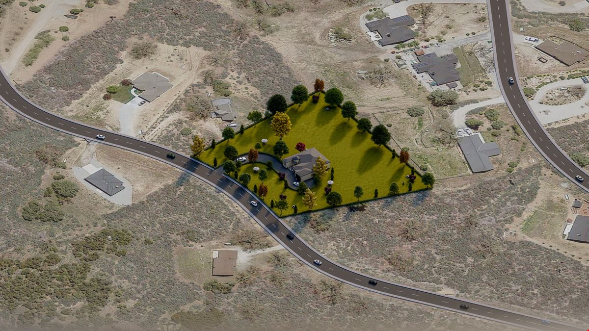 ±1.15 Acres of Level Land in Tehachapi, CA