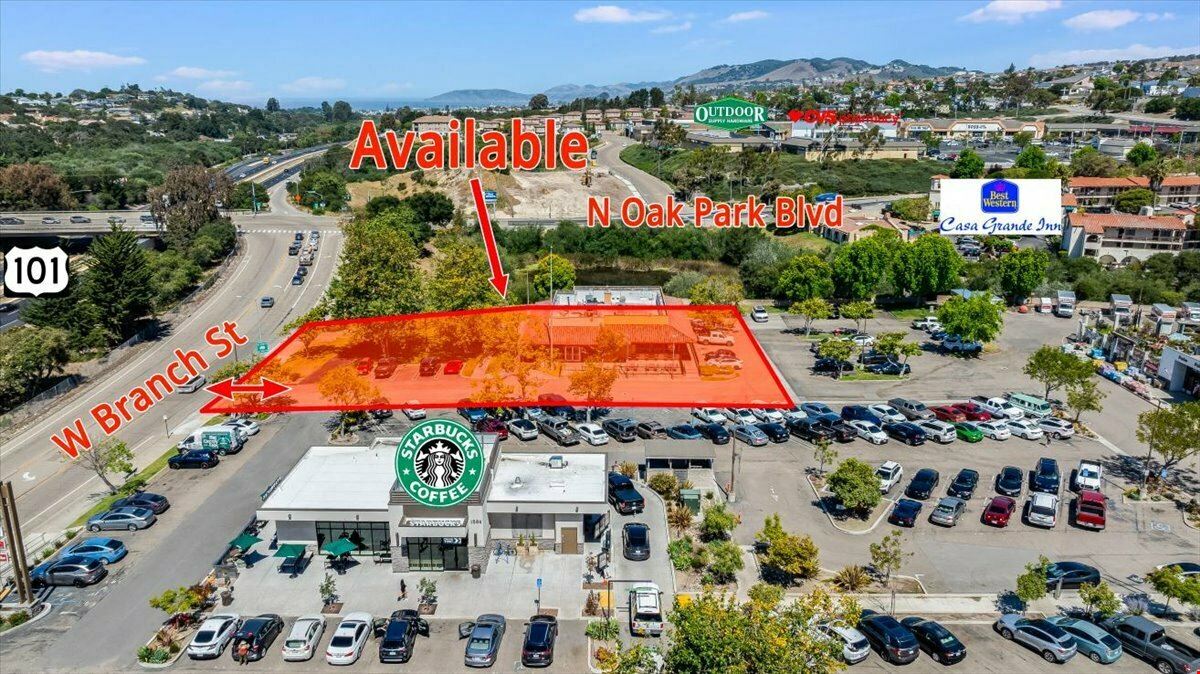 Freestanding Drive-Thru Restaurant Building in Arroyo Grande, CA