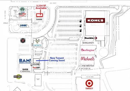 Preview of Retail space for Rent at 323 S Rangeline Rd