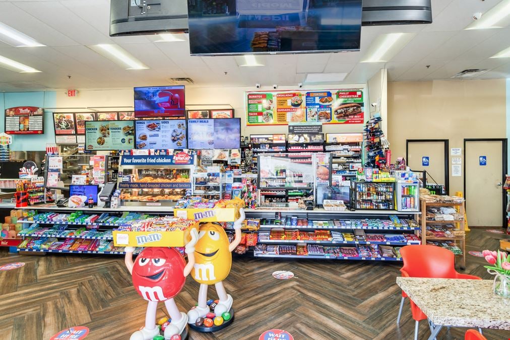 Gas Station, C-Store, & Car Wash For Sale with Real Estate