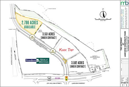 Preview of VacantLand space for Sale at NEQ of I-94 & Hwy 165
