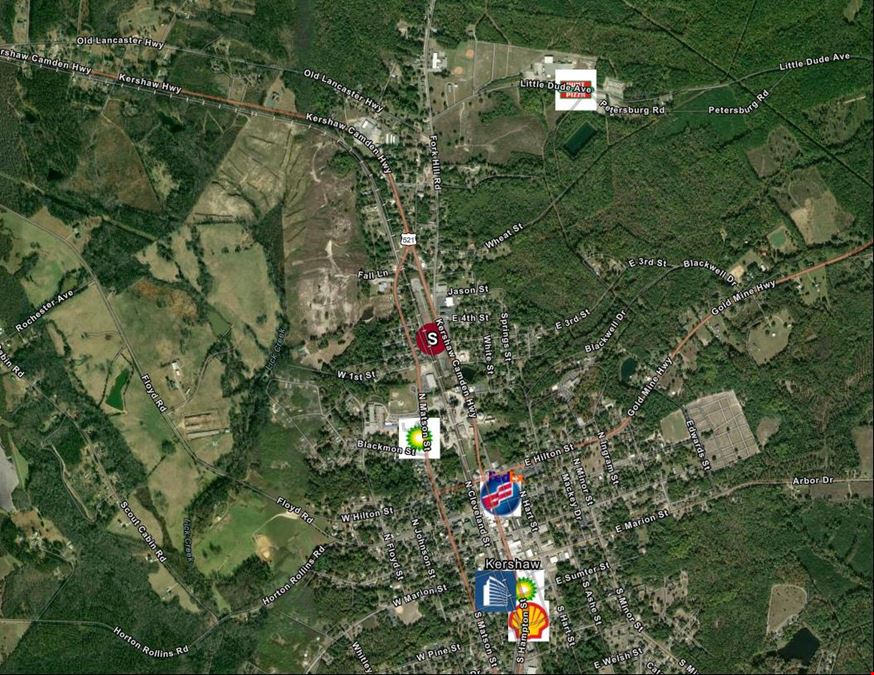 Rail Served Heavy Industrial Land - 7.6 Acres - With Separate 1.85 Acre HI Parcel Included - Lancaster TMS#'s 0156A-0E-002.0 & 0156H-0E-009.00