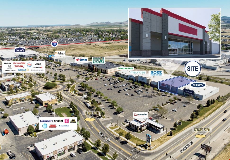 Mid-Box Retail Available in  Market-Dominant Power Center