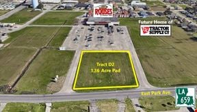1.36 Acre Pad in front of Rouses in Houma