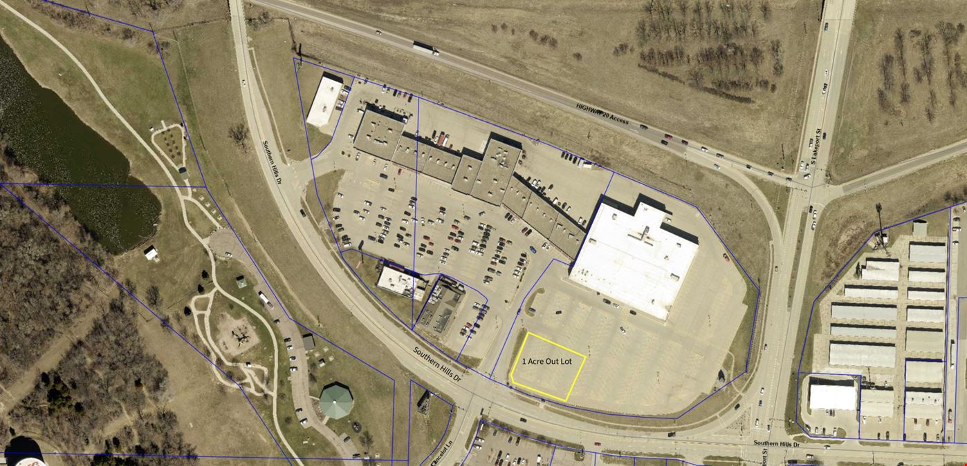 1 Acre Out Lot - located in front of future home of Mozak's Furniture