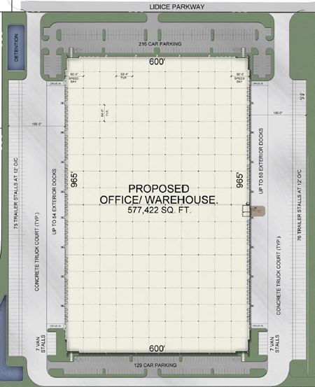 Preview of commercial space at 21225 Lidice Parkway