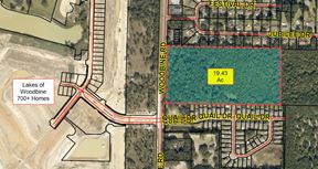 1.24 ac to 19.4 ac / 4808 Woodbine Rd