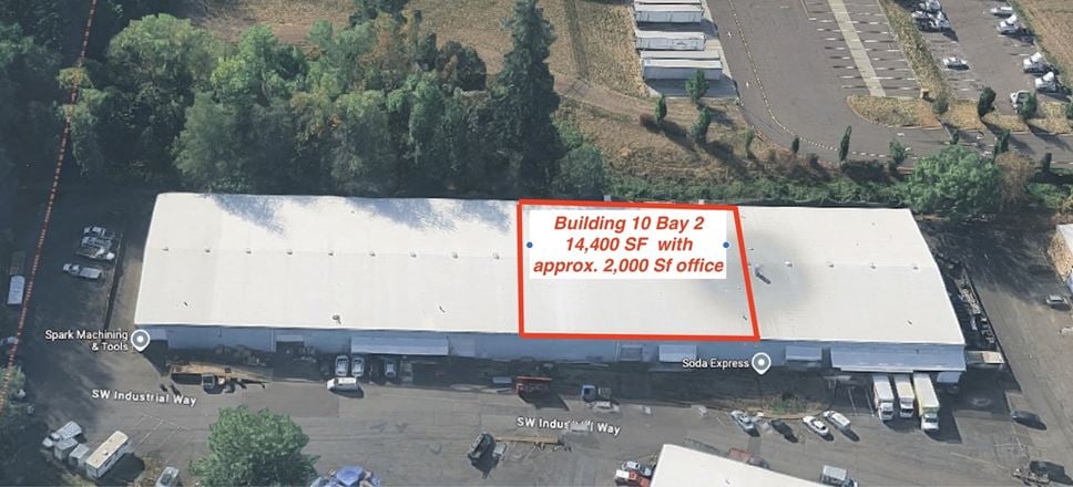Preview of Industrial space for Rent at 11185 SW Industrial Way -  Building 10 Bay 2
