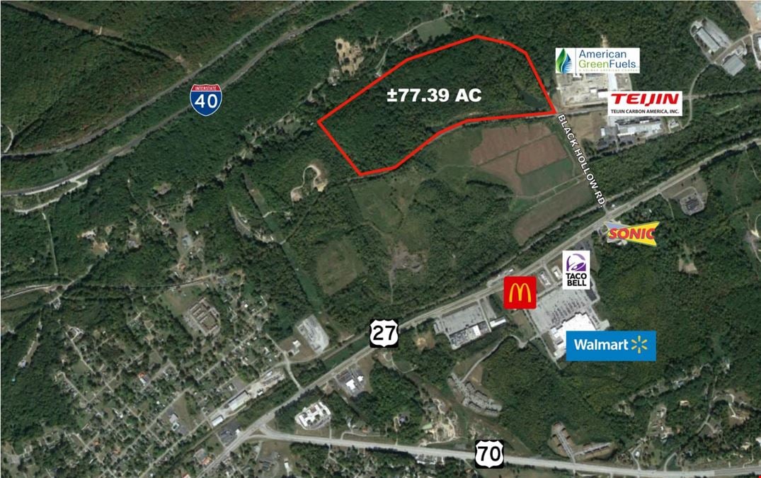 Auction 490-1. ±77.39 AC Industrial Land in Roane County, TN