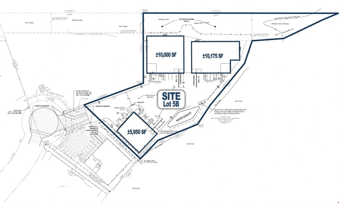 West Chatham Business Park | ±5,950 to ±10,175 SF Warehouse Space for Lease | July 2026