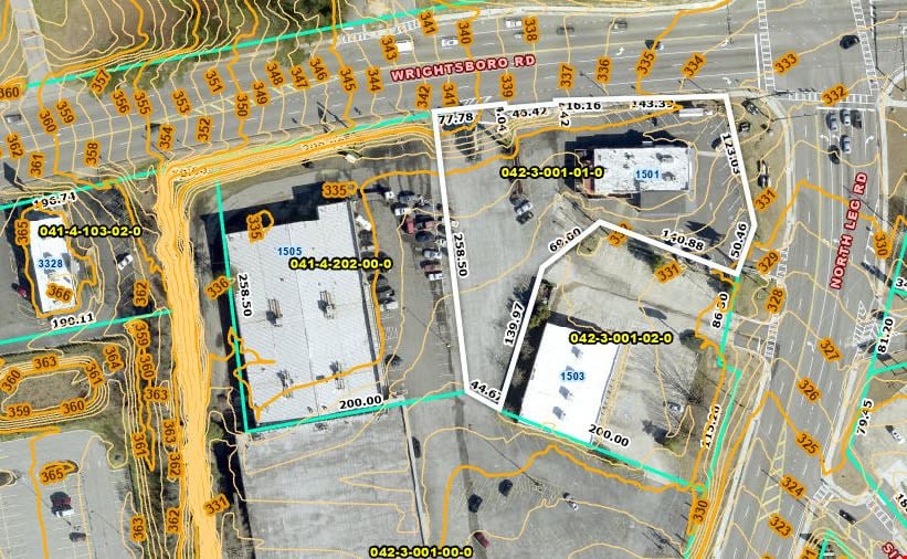 Signalized Corner Development Site