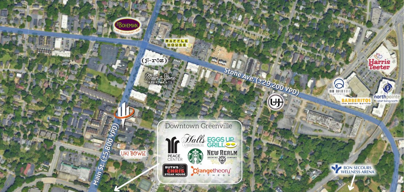 Downtown Greenville Redevelopment Site