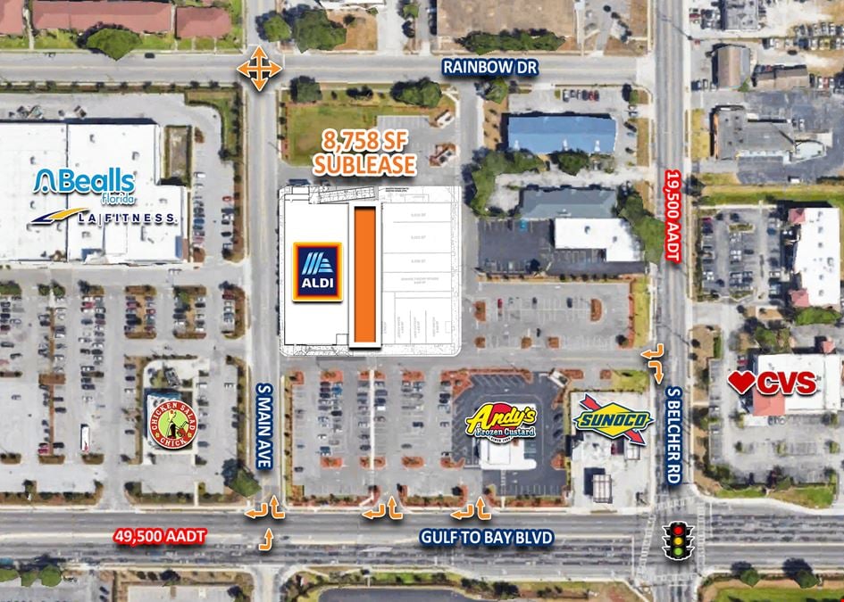 ALDI Sublease in Clearwater