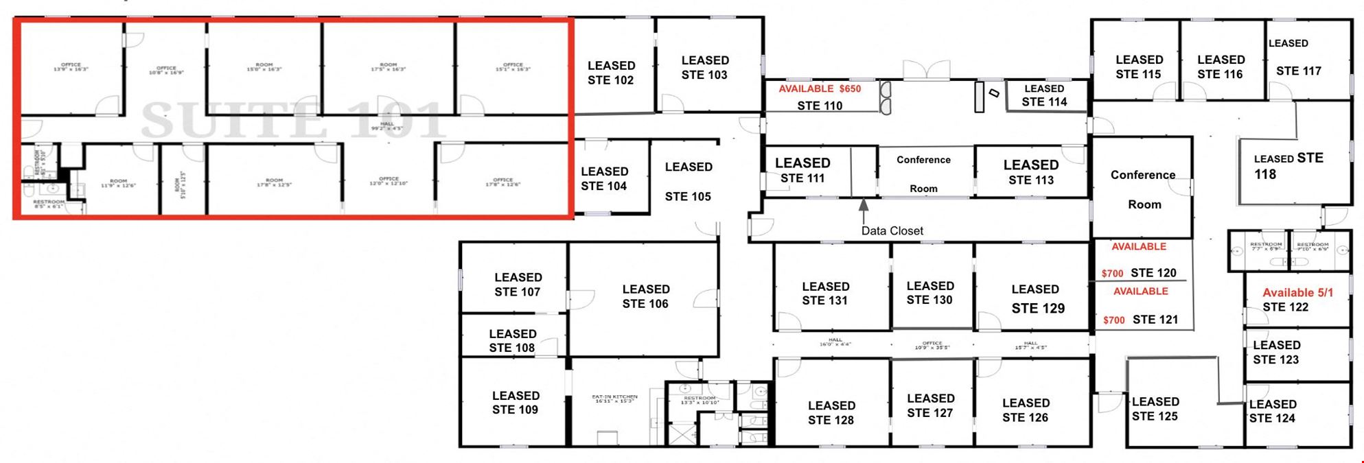 Executive Suites for Lease in Downtown Pensacola