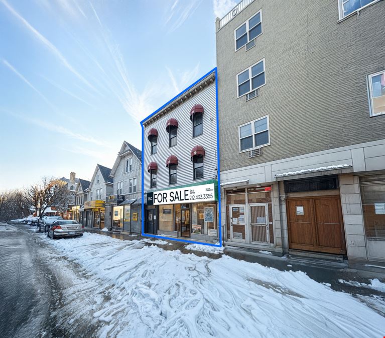 3939 White Plains Road | 4,125 SF Mixed Use Building For Sale On White Plains Rd W/ Finished Basement