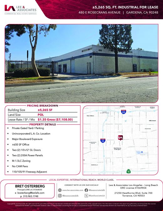 480 East Rosecrans Avenue