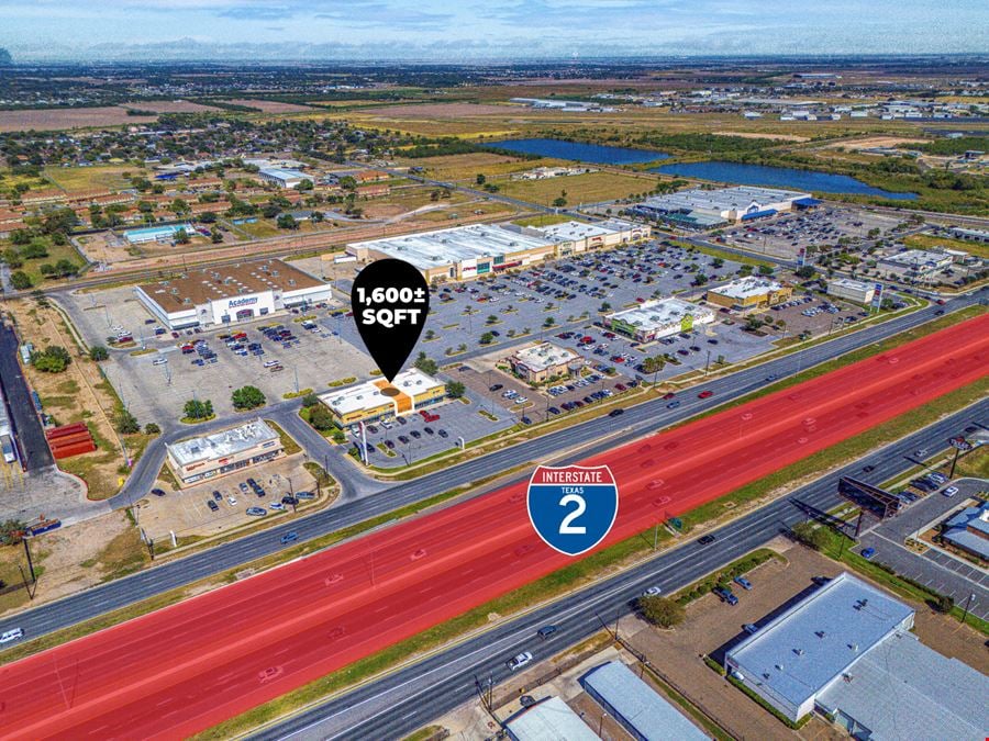 1,600 SF | 2nd Gen Retail | Weslaco,TX