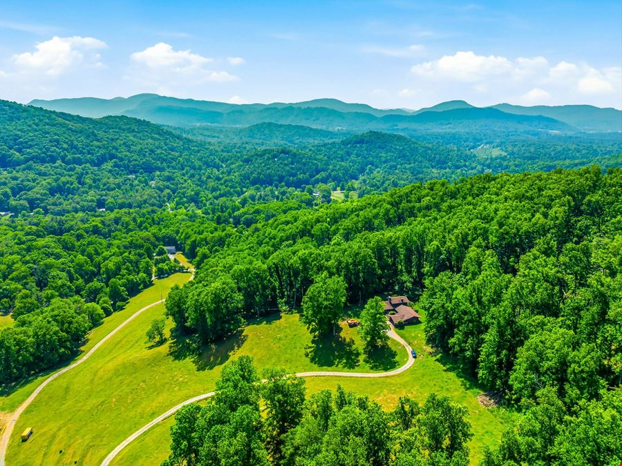 Rare South Asheville Estate Farm on ±80 Acres