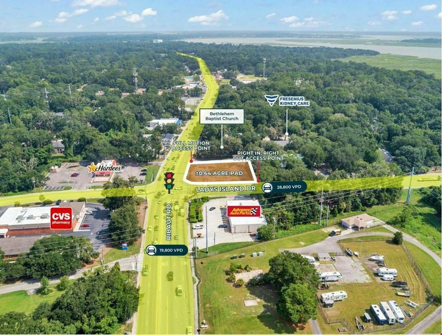 ±0.64 Acre Pad | Ready Signalized Corner