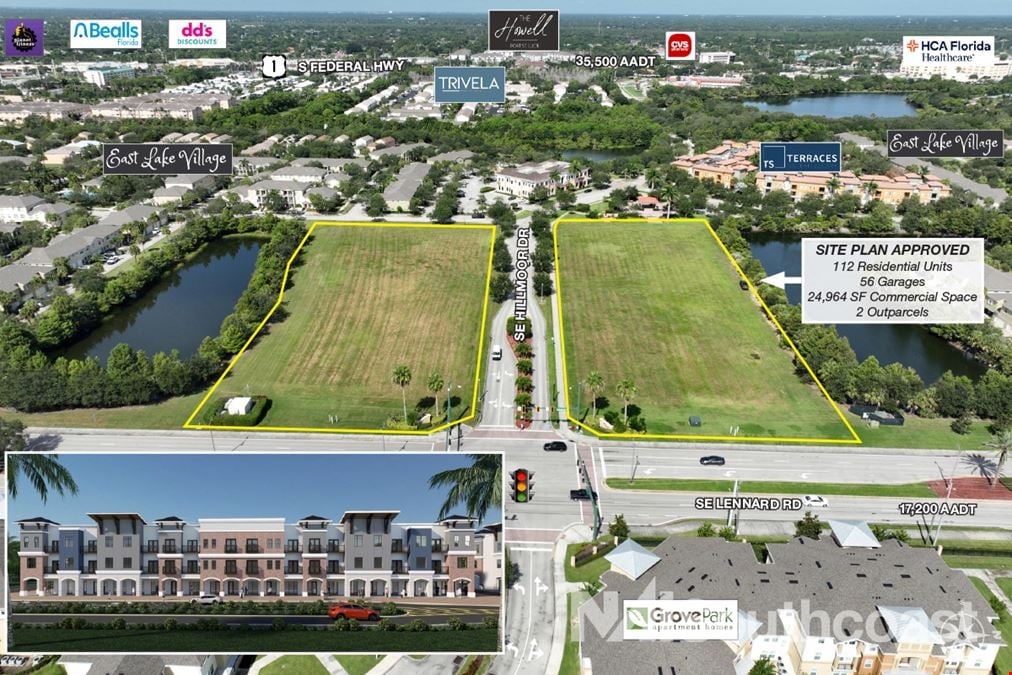 Approved Multifamily & Commercial Site