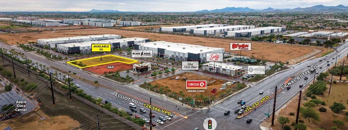 Preview of Retail space for Sale at Signal Butte Rd & Elliot Rd, NWC