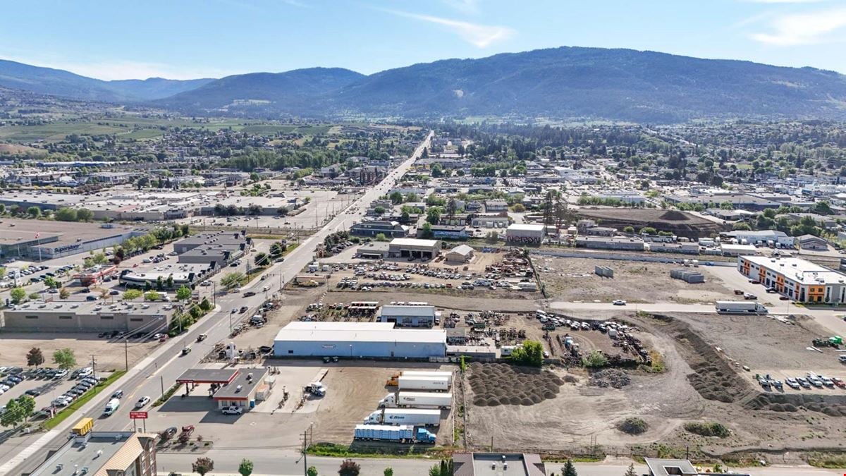2.3 acres of industrial yard space available for lease in Vernon.