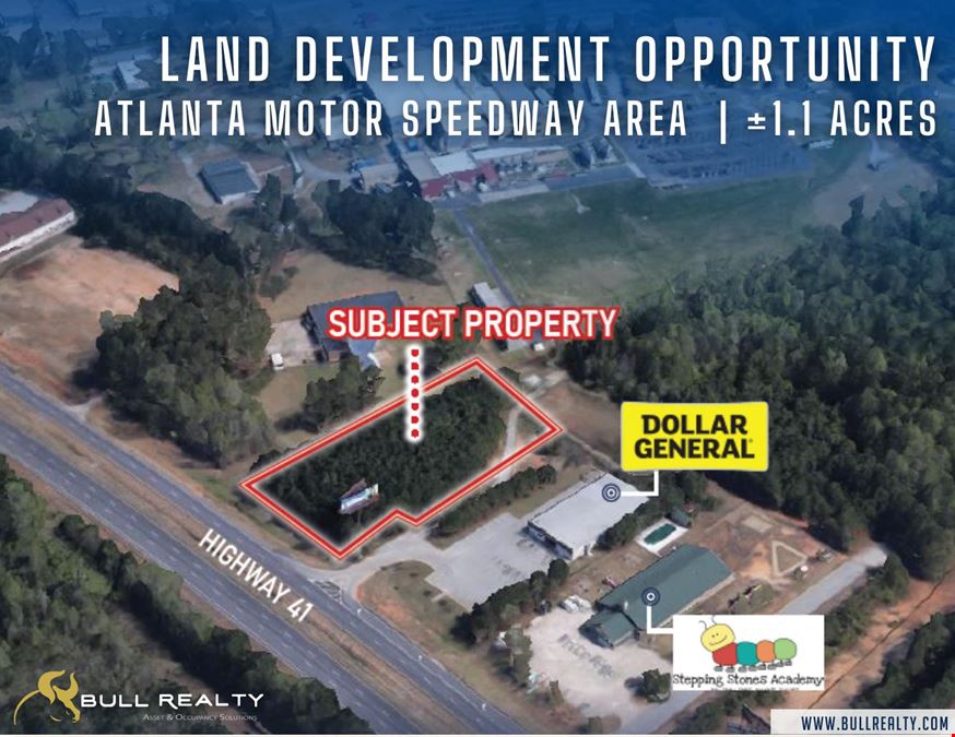 Land Development Opportunity | Atlanta Motor Speedway Area | ±1.1 Acres