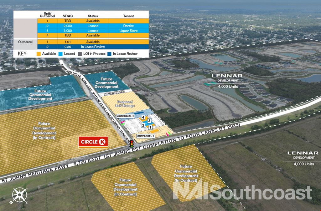 Shops at Palm Bay Retail Development