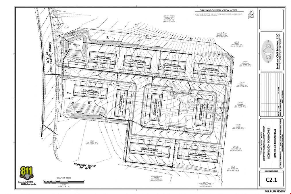 Augusta Ga Townhome Development Site