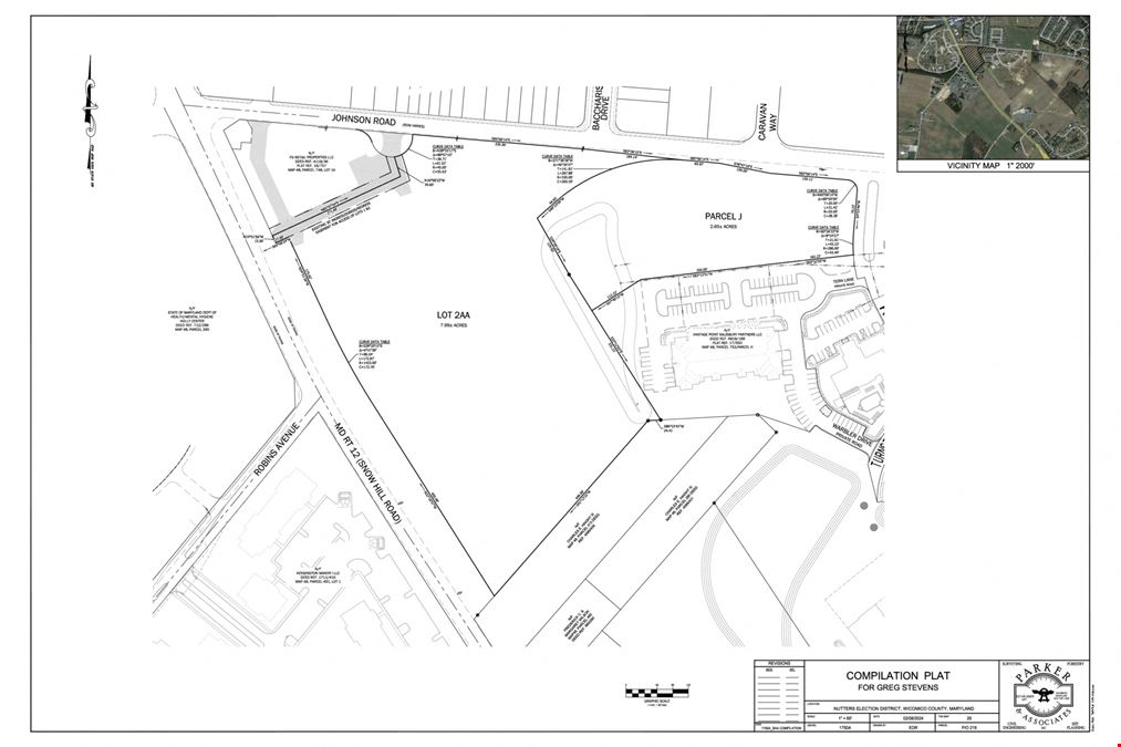7.99 Acres C-1 Development Land at Lighted Intersection