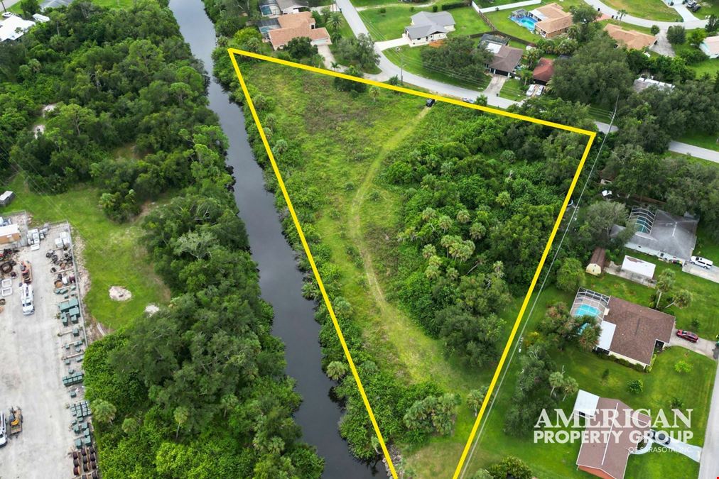 +/- 2.5 Acres with Canal Access