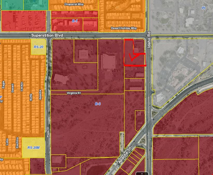 SEC Superstition & Idaho, Infill Land