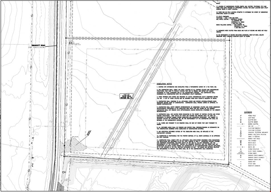 10.5 Acres within Jetplex Industrial Park / 800 Swancott Road